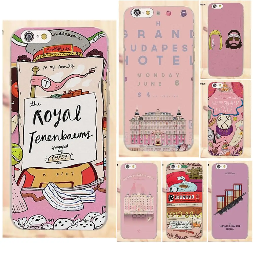Чехол из ТПУ для Apple iPhone 4 4S 5 5C SE 6 6S 7 8 Plus X LG G4 G5 G6 K4 K7 K8 K10 Wes Grand Budapest Hotel | Мобильные