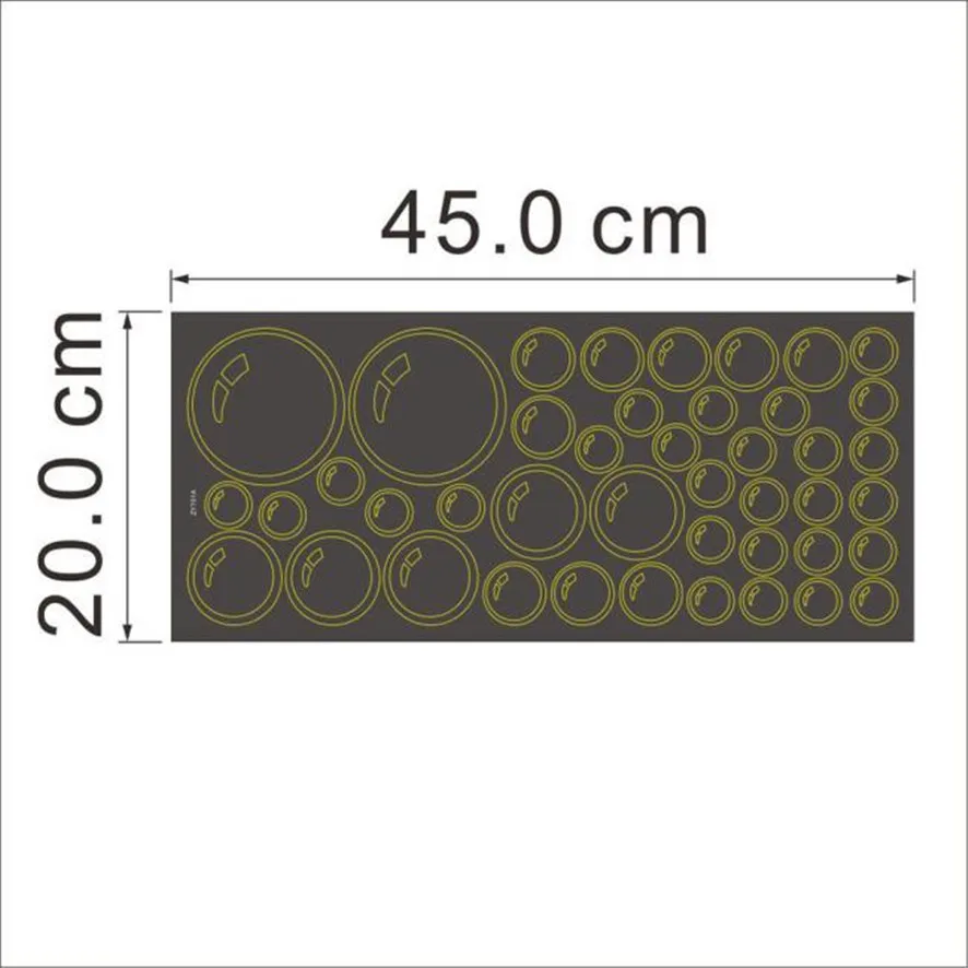 Съемные круглые Настенные обои с нулевыми пузырьками 2017 наклейка на окно в