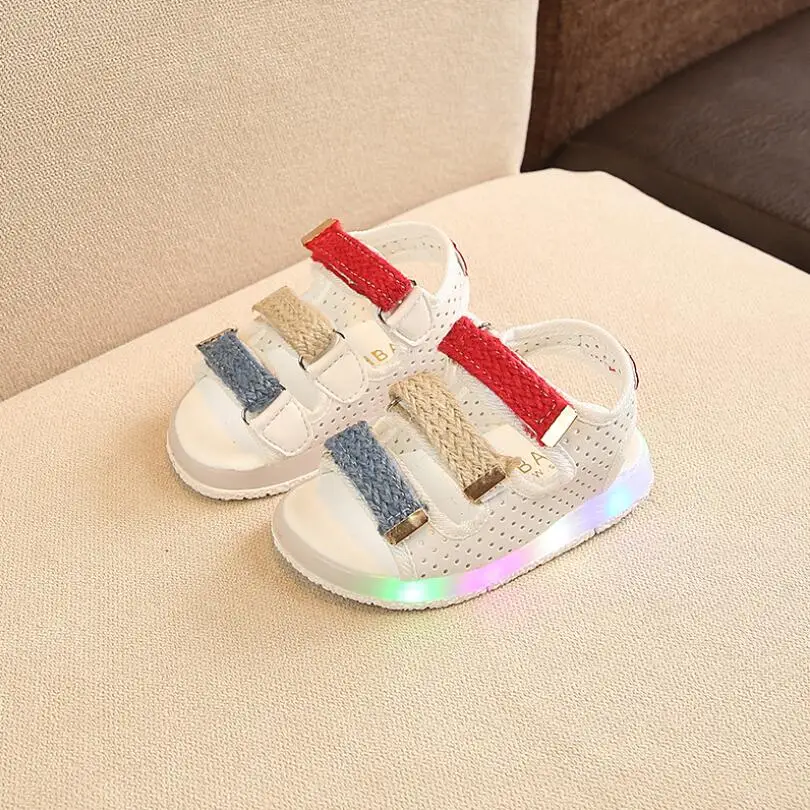 Детская обувь с подсветкой Спортивная для мальчиков и девочек Нескользящая