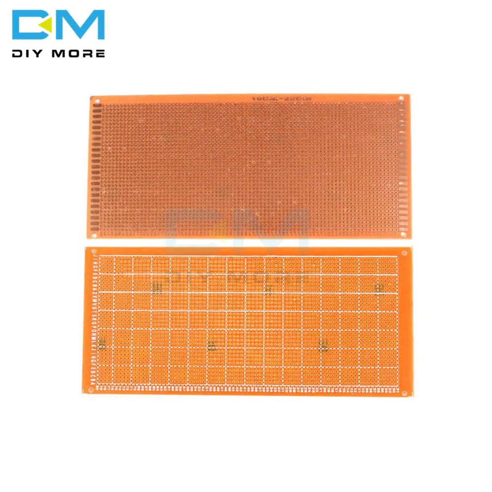 10x22 см 10*22 см 10x22 DIY бакелитовая пластина бумага Прототип PCB Универсальный Эксперимент Матрица доска односторонний лист Медь 10x22
