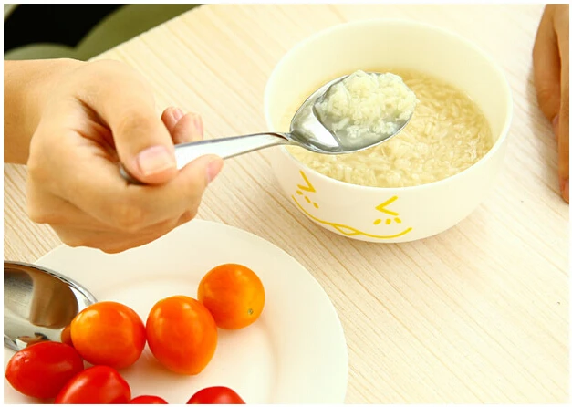 Ложка детская из нержавеющей стали 14 5 х4 см 10 шт./лот | Дом и сад