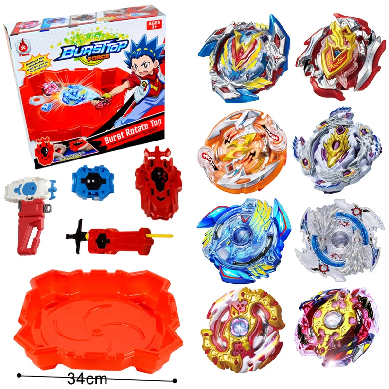 8 шт./компл. Металл Арена Beyblade волчок бейблэйд взрыв игрушки продажа гироскоп