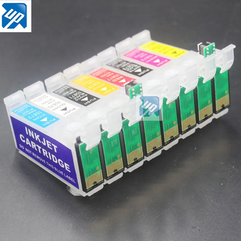 U model CISS ink cartridges with Combo ARC chips for Epson R1900 inkjet printer T0870/T0871/T0872/T0873/T0874/T0877/T0878/T0879 |