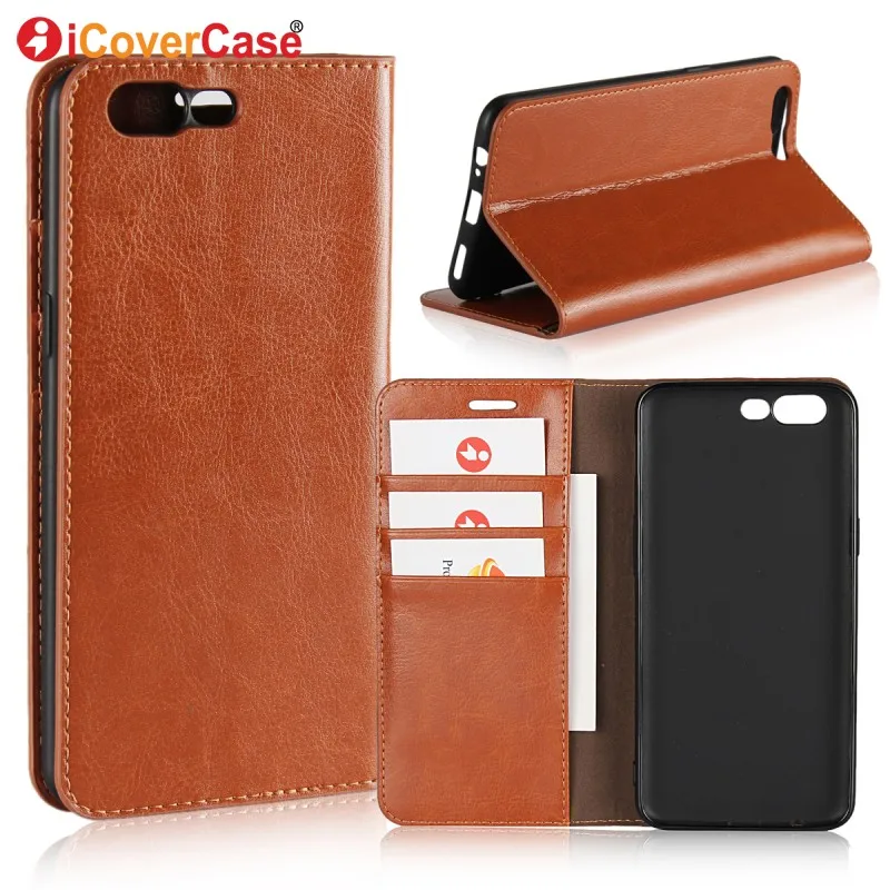 Чехол книжка из натуральной кожи для телефона OnePlus 5|phone cases|case pluscase for |