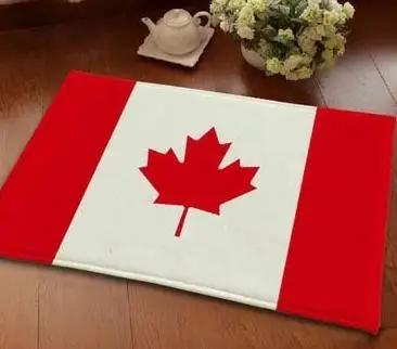 Коврик для входной двери с национальным флагом США/Великобритании пены памяти коврики для ванной комнаты и ковры Австралия Канада Флаг коврики 40*60 см Нескользящие - Цвет: 5