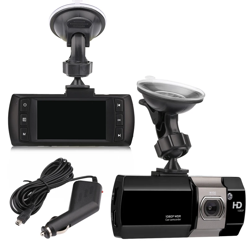 2 7 дюймовый автомобильный видеорегистратор Full HD 1080P DVR цифровой 170 широкоугольный