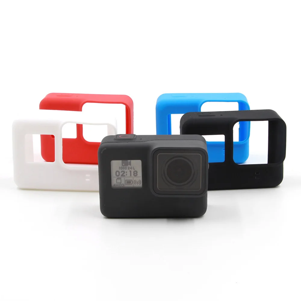 Аксессуары для экшн КАМЕРЫ Мягкая силиконовая рамка чехол резиновая оболочка
