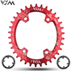 VXM Овальная Круглая велосипедная Кривошип 96BCD узкое широкое цепное кольцо 32T34T36T38T для XT M7000 M8000 M9000 части велосипеда