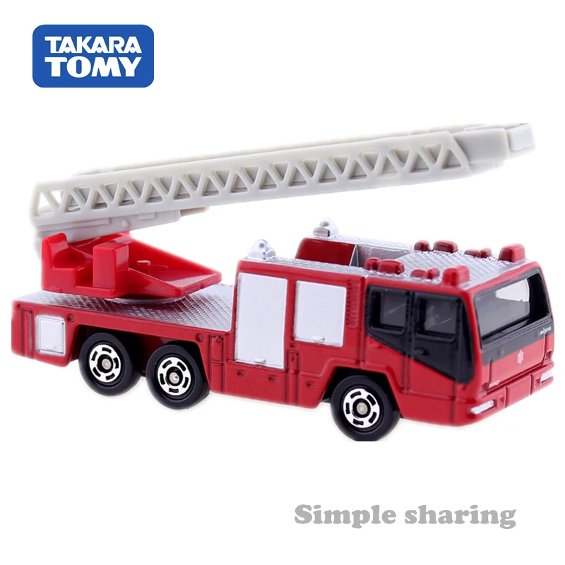 TAKARA TOMY TOMICA кобелко Экскаватора воздушная лестница модель пожарного грузовика