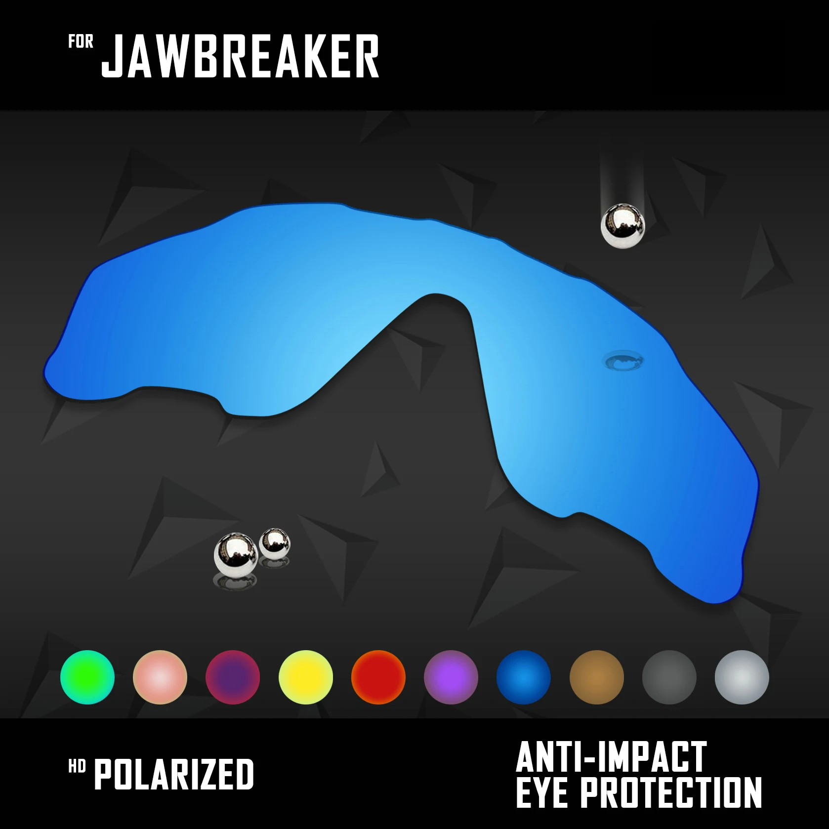 OOWLIT Lenses Replacements For Oakley Jawbreaker Sunglasses Polarized- Multi Colors