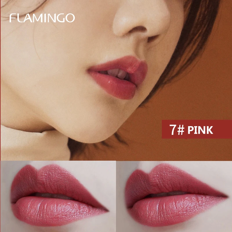 Фламинго бренд увлажняющий крем Сексуальная красная помада Профессиональный