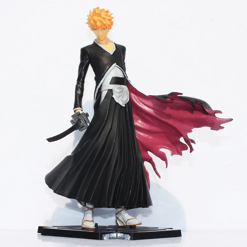 Японские Аниме Фигурки игрушек Kurosaki Ichigo из ПВХ экшн-фигурки Детские модели