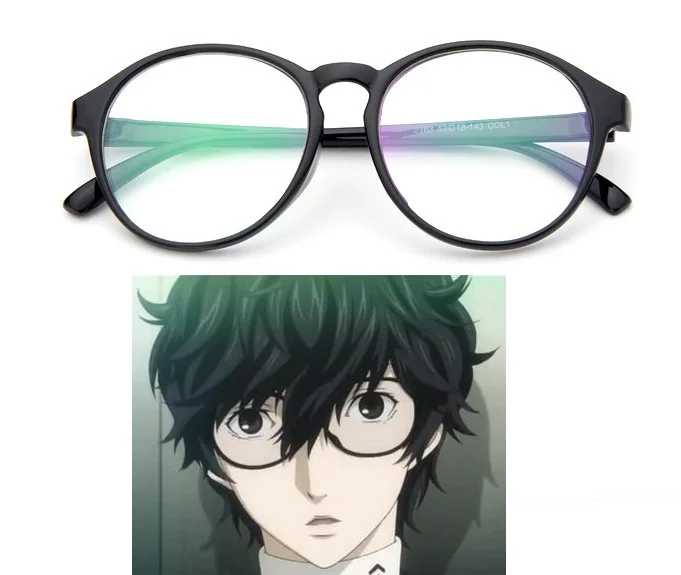 Persona 5 футаба Сакура косплей главный герой Веллингтон тип очки реквизит |