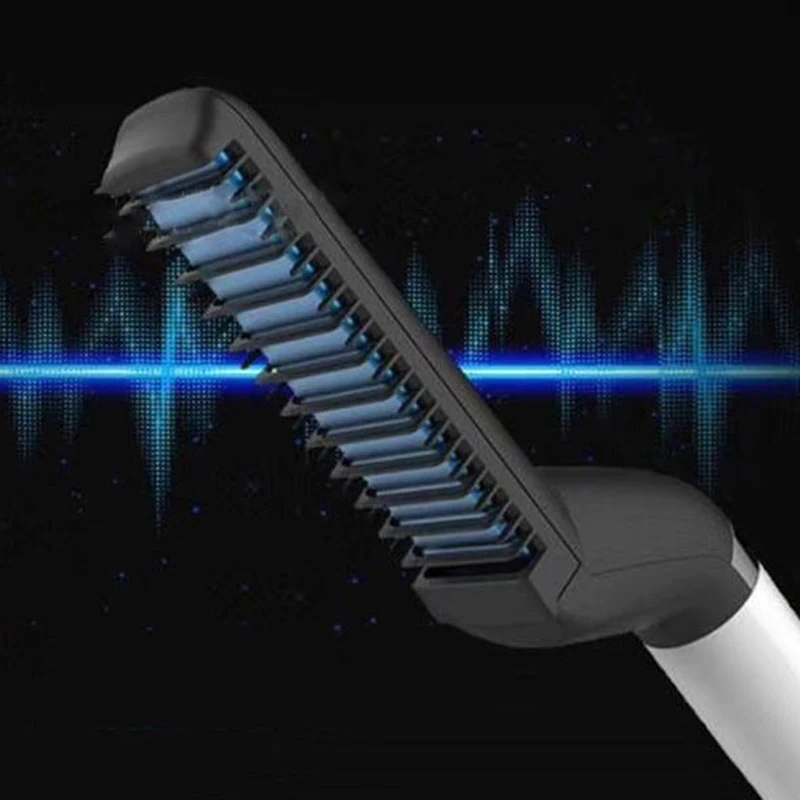 Многофункциональная расческа для волос с бородой Электрический расчесывающий