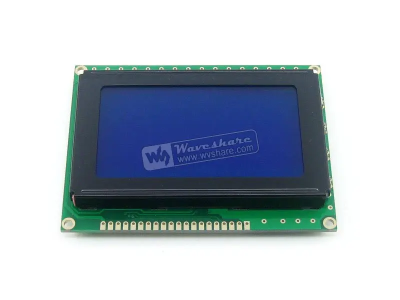 Графический матричный ЖК-дисплей 12864 LCM Module128 * 64 точек белый символ Синяя