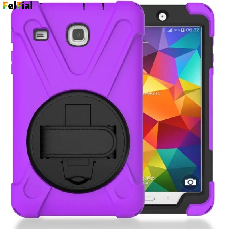 Чехол для samsung Tab E T377V сверхмощный противоударный Гибридный чехол T377P|cover for samsung|cover