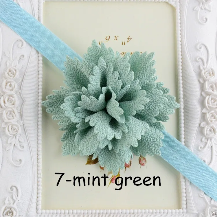 200 шт./лот оптовая продажа новый стиль Красивая повязка на голову с цветами для