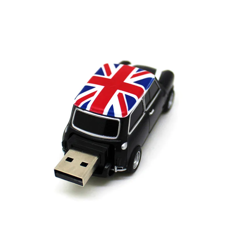 Горячая Распродажа креативный U диск милый автомобильный pendrive 4 ГБ 8 16 32 pen drive Mini