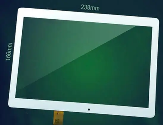 

Black/White New For 10.1" Tablet ZJ-10036A JZ Touch Screen Touch Panel digitizer glass Sensor Replacement Free Ship