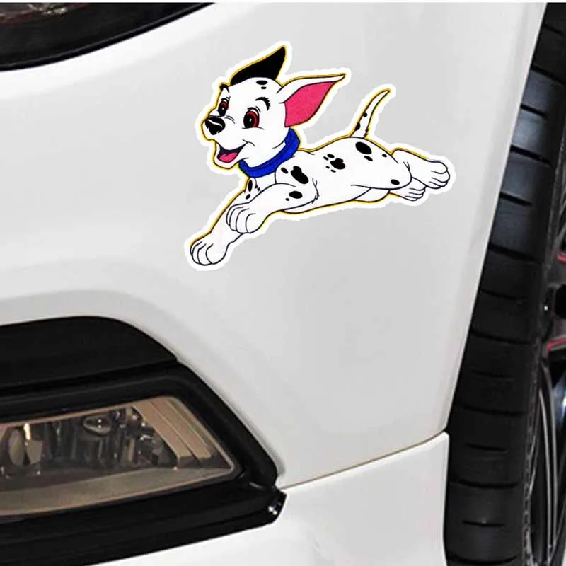 YJZT 15*12 8 см длинная ткань с изображением далматинской собаки аппликация железным