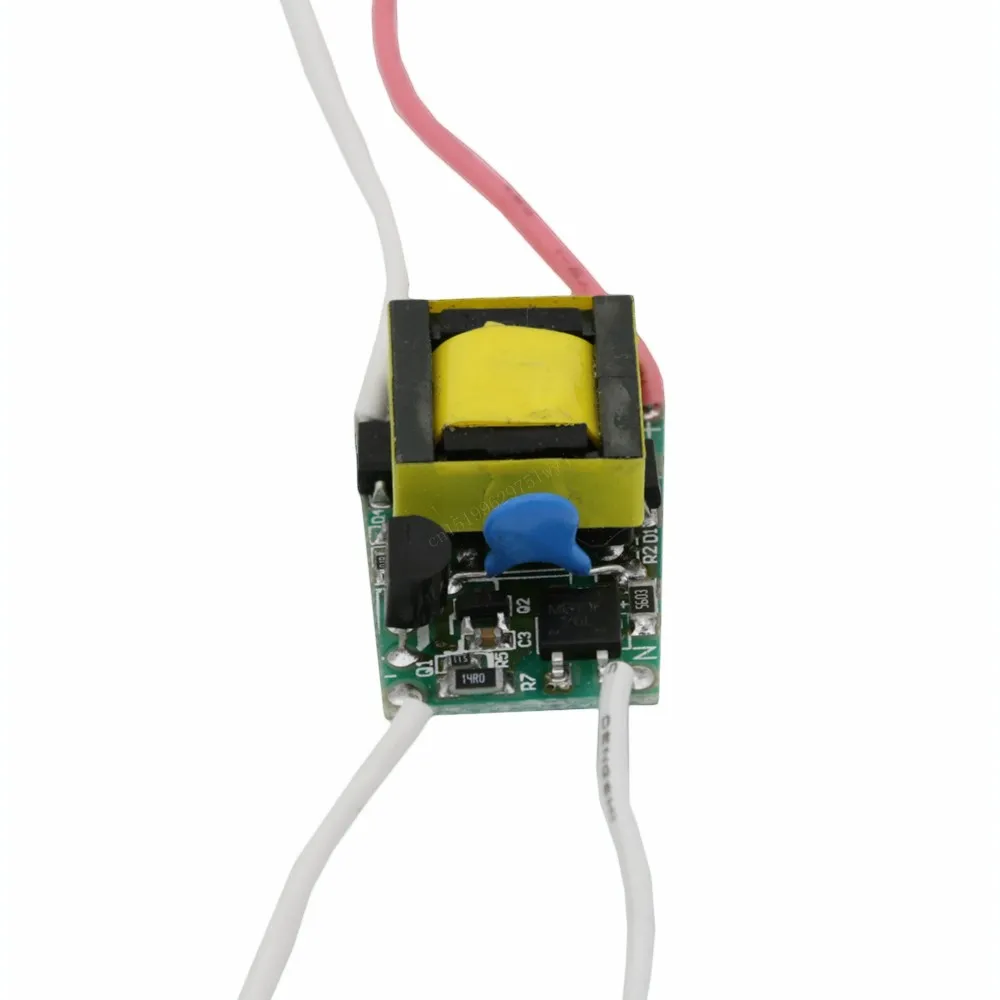 RUIHUITE 5 шт./лот Изоляция AC 110 В 220 Диммируемый светодиодный драйвер 3 4x1W 300mA DC9 13V Вт 4