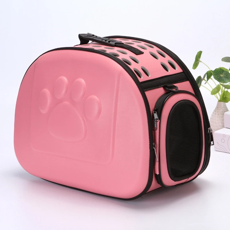 EVA Pet Accessories For Dogs and Cats Classic Pure Color Pets Outdoor Backpack Folding Bags | Дом и сад