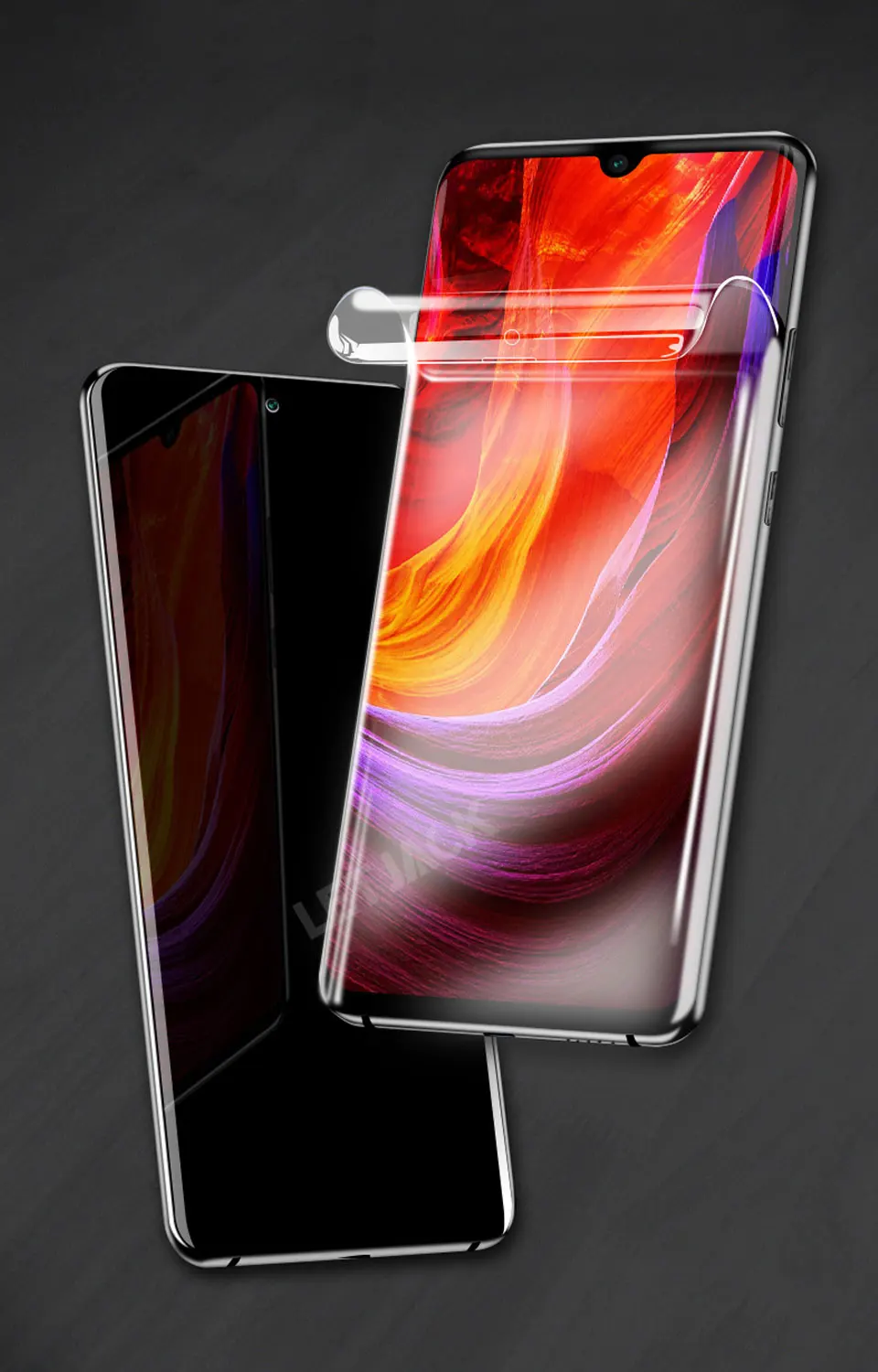 3D полное покрытие мягкая Гидрогелевая пленка для Xiaomi 9 8 SE Lite Redmi Note 7 6 Pro Черная Акула Helo2 Защитная пленка для экрана