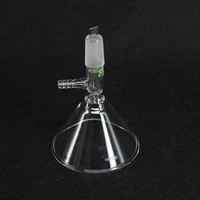 1926 joint 90mm funnel o d lab glass conical filtering for chemistry