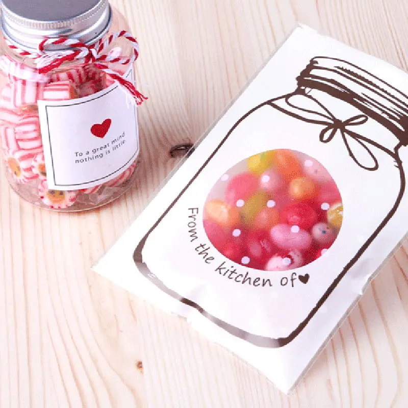 100 шт. разноцветные чашки подарочные пакеты для конфет Свадебная вечеринка Goodie