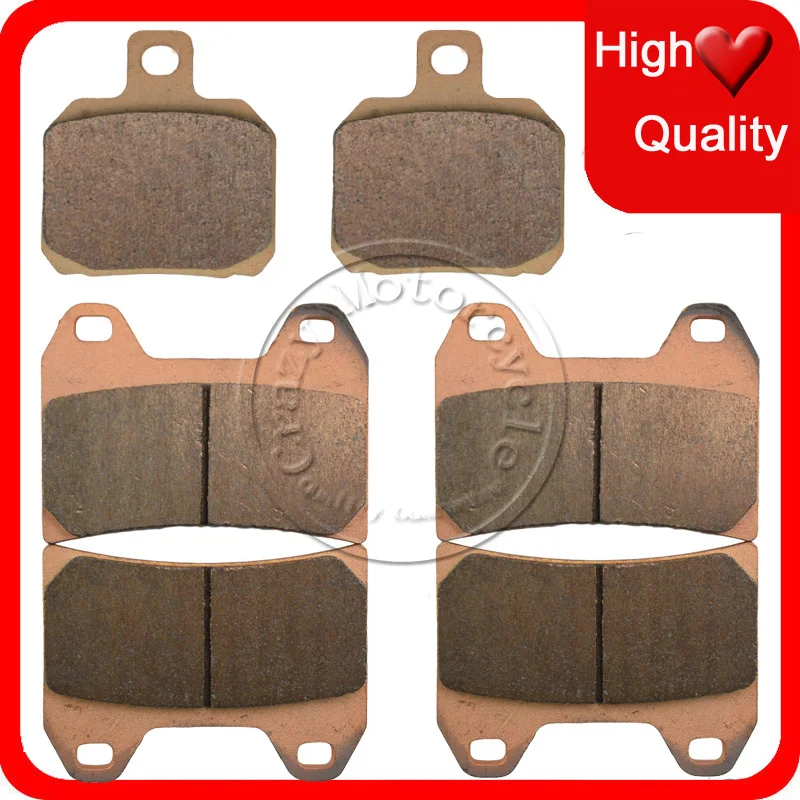Спеченные Меди Мотоцикл частей мотоцикле передние и задние тормозные колодки