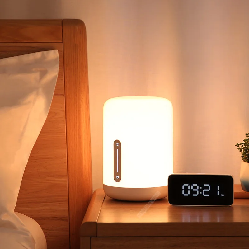 Оригинальная прикроватная лампа Xiao mi jia 2 Smart Light Голосовое управление сенсорный выключатель mi Home App Светодиодная лампа для Apple Homekit Siri
