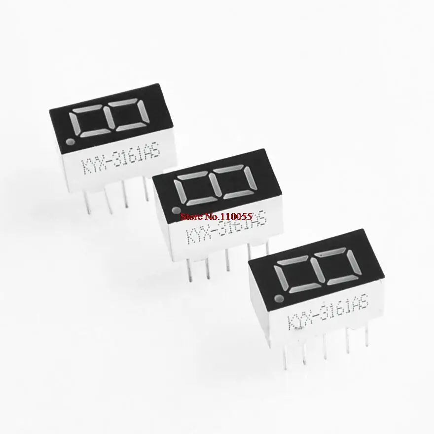 【SIMPLE ROBOT】 10 шт. LD-3161AS 1 деление 0 36 &quotКрасный 7-сегментный светодиодный дисплей