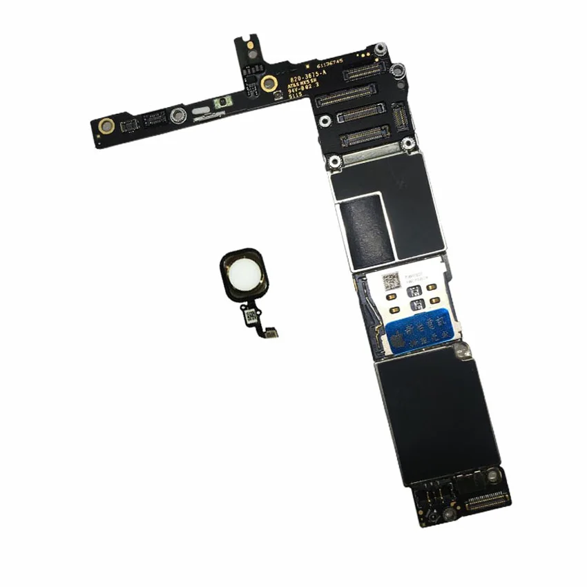 64 Гб оригинальная разблокированная материнская плата для iPhone 6 Plus с/без Touch ID IOS