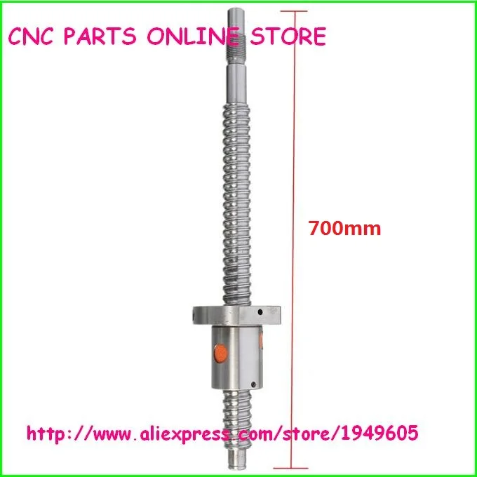 1pc ball screw SFU2005-L700mm with standard processing both ends as per drawing | Обустройство дома