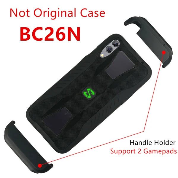 BC26N Case Only Чехол Black Shark 2 с оригинальным геймпадом Xiaomi 2,0, управление Bluetooth, встроенный чехол емкостью 340 мАч, охлаждающий Чехол Black Shark 2 Pro - Цвет: BC26N Case Only
