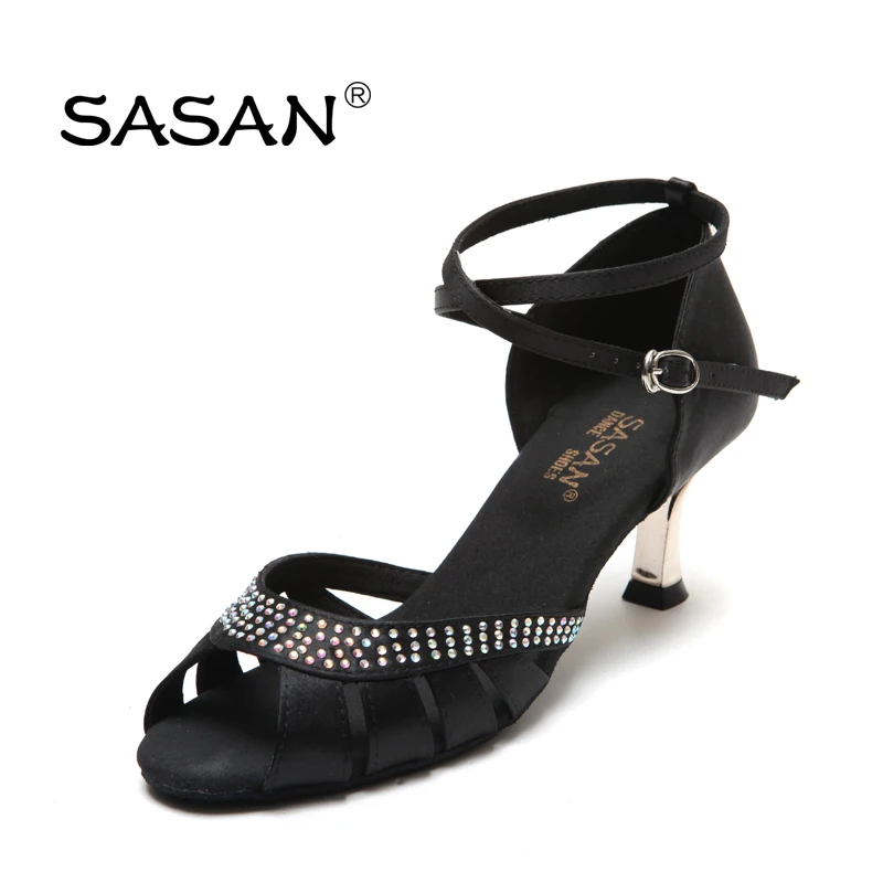 Женские туфли для латиноамериканских танцев обувь на высоком каблуке взрослых с