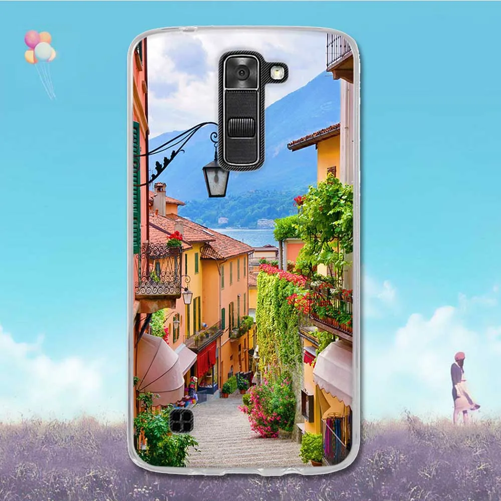 Чехол для телефона LG K7/дань 5 LS675 X210 X210DS силиконовая задняя крышка K7 мягкие чехлы