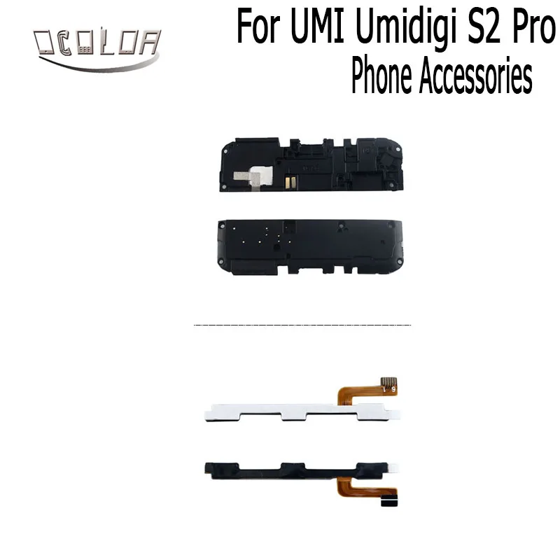 Гибкий кабель ocolor для UMI Umidigi S2 Pro с кнопкой включения и клавишей громкости громкий