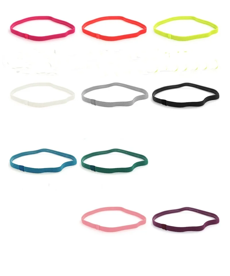 1 шт. повязка для волос йоги спортивная женский и мужской спортивный нескользящий