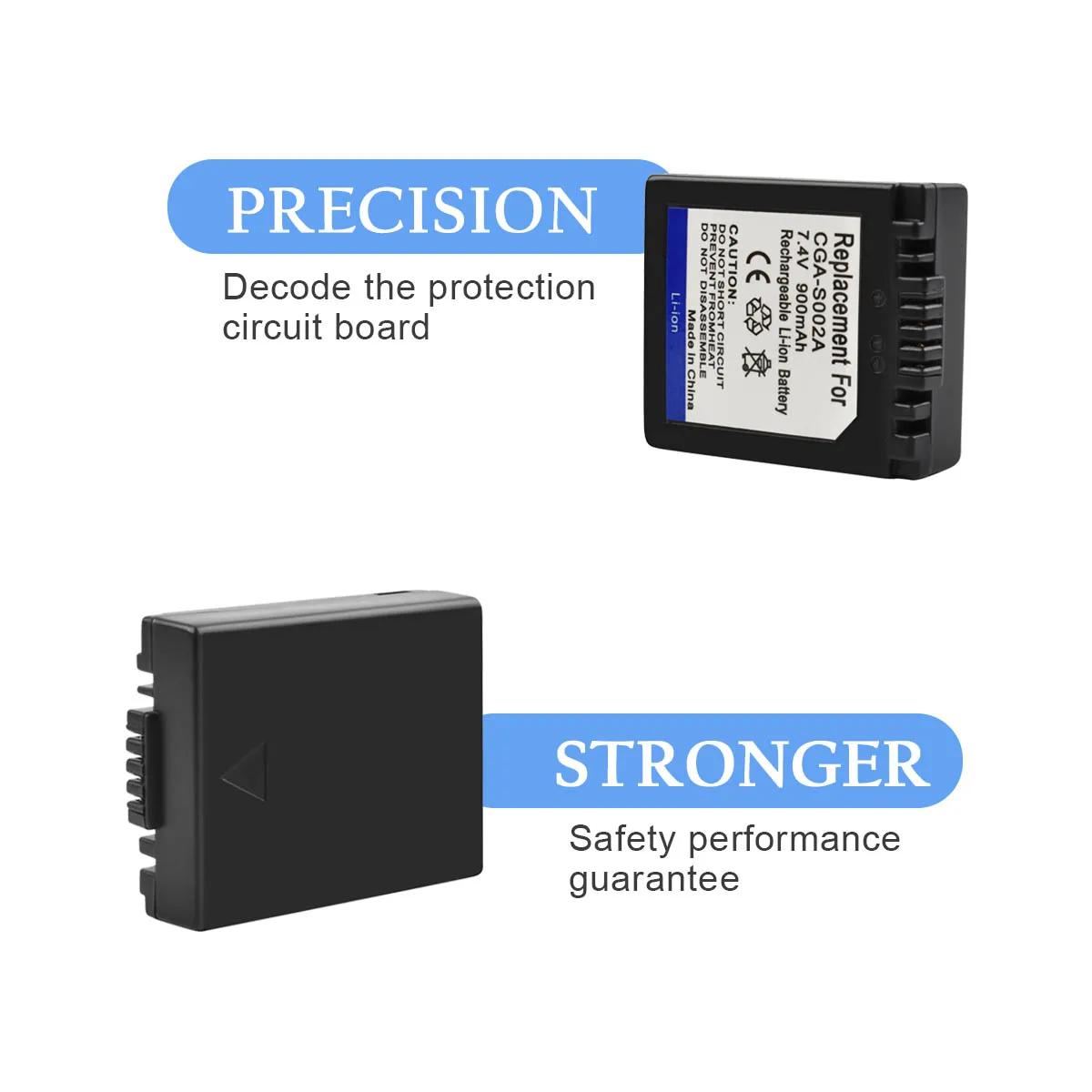 2 х 900 mAh CGA-S002 CGAS002 CGA S002 Камера Батарея + ЖК-дисплей Зарядное устройство для Panasonic