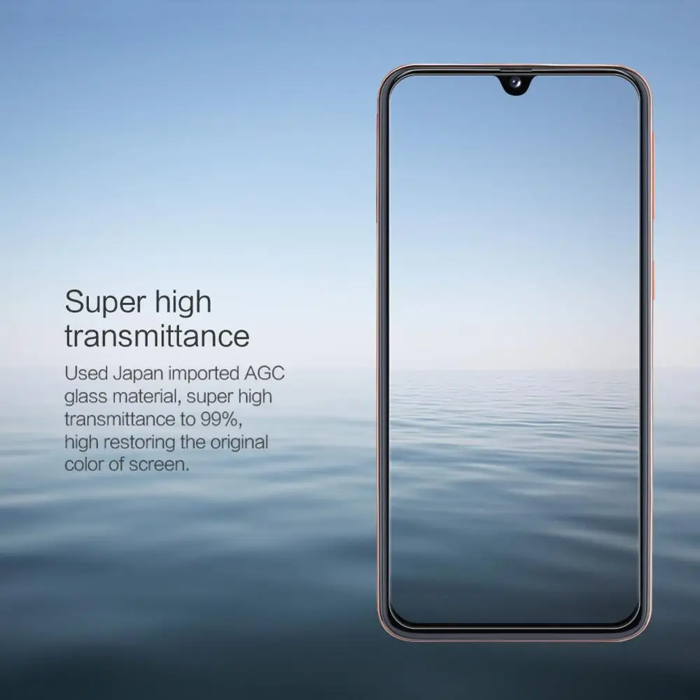 Оригинальное закаленное стекло NILLKIN с плоским краем для samsung Galaxy A40 Amazing 9 H 0 33 мм