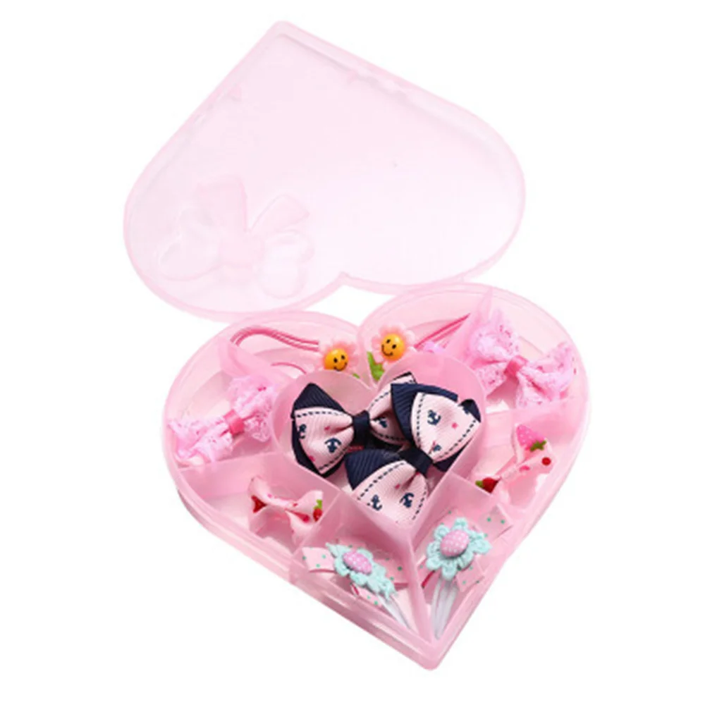 Горячие новые стильные детские волосы подарок коробка набор шпилька тиара BeBe