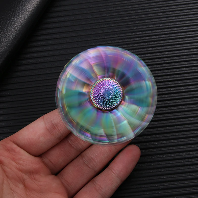 Оформление Металл лотоса Спиннеры руку игрушка для подростков взрослых