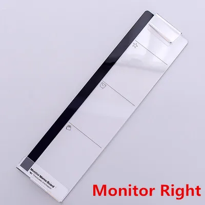 Monitor Right Акриловый милый монитор, доска для заметок для ноутбука/компьютера, дисплей, доска для сообщений, офисный органайзер для липких блокнотов - Цвет: Monitor Right