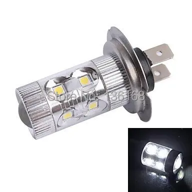2 предмета светодиодный H7 60 Вт 12x SMD 800LM 6500K Luz бланка пункт Китай автомобиль авто Faros