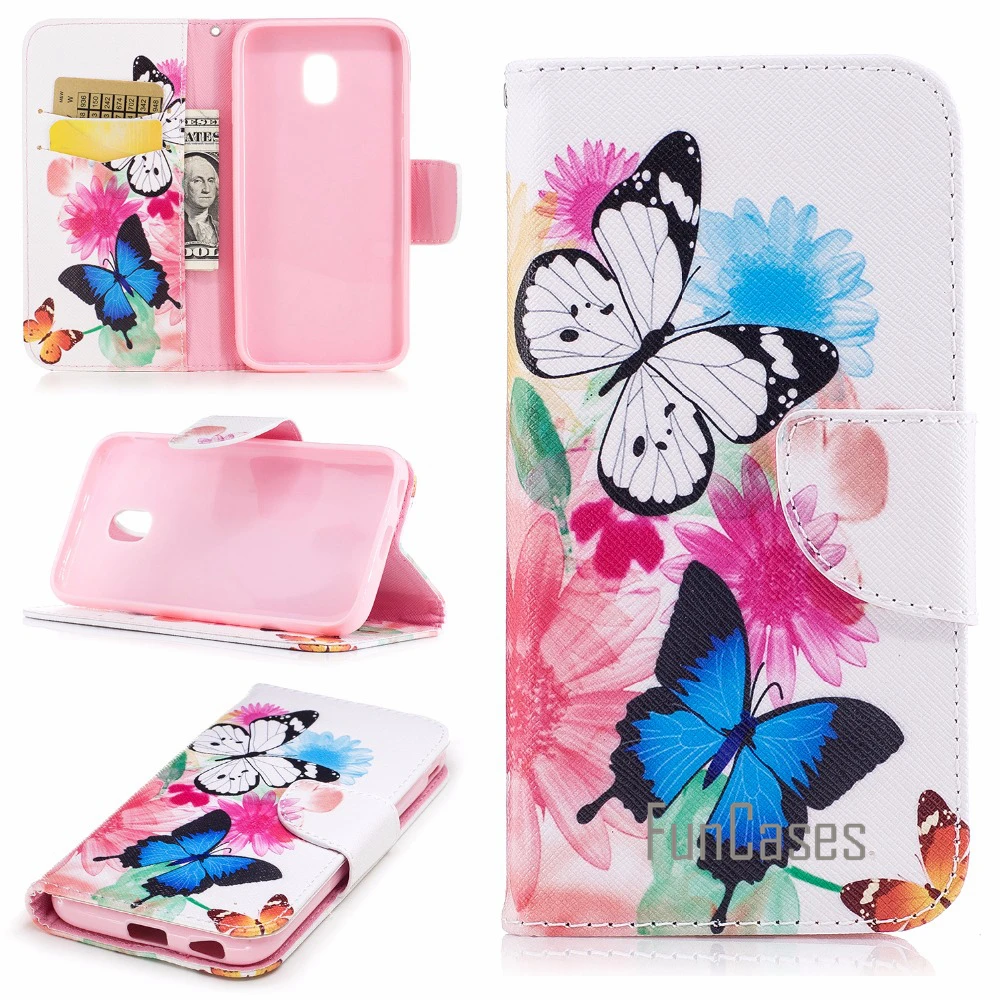 PU кожаный флип чехол для coque samsung Galaxy J730 J7 2017 fundas ЕС Евразийская версия Чехол 5