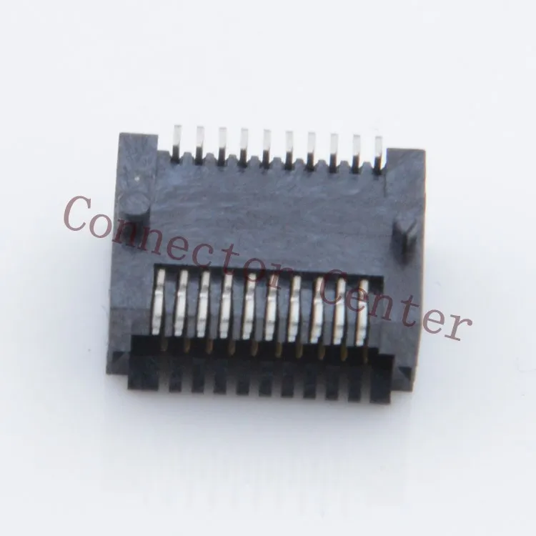 Разъем SFP 20PIN 0 8 мм Original Molex 0744410001 74441 0001|Соединители| |