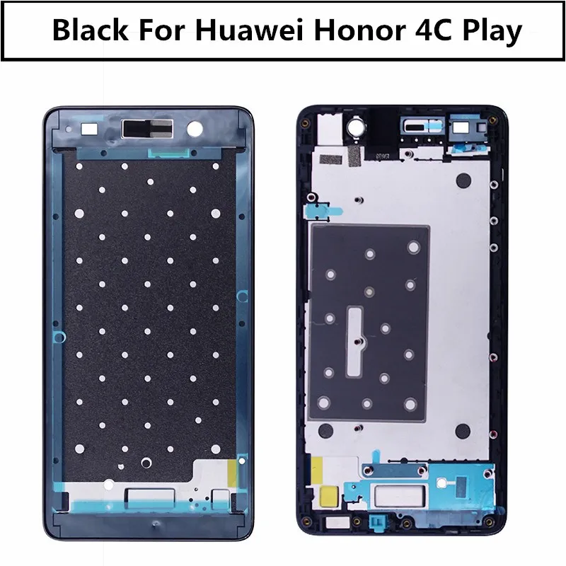Средняя сменная рамка для huawei Honor 4C 4X 5A 5X 6X Play полный ободок средней рамки корпуса запасная часть для huawei 6X Play - Цвет: For Huawei 4C Play