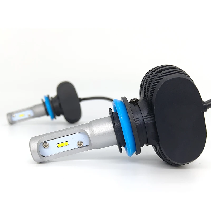 H11 светодиодные Автомобильные фары H3 LED H7 6 шт. Высокая мощность CSP чипы H4 Hi Lo