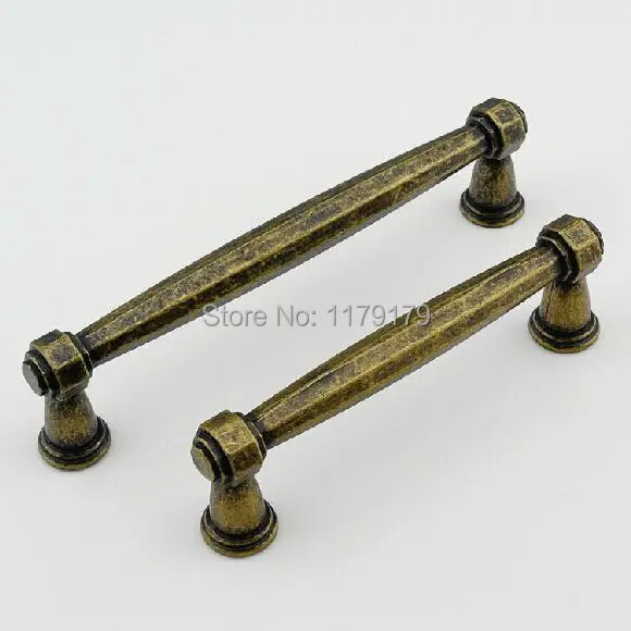 128 мм античная латунь кухонные ручки для шкафа бронзовые ящика гардероба комода